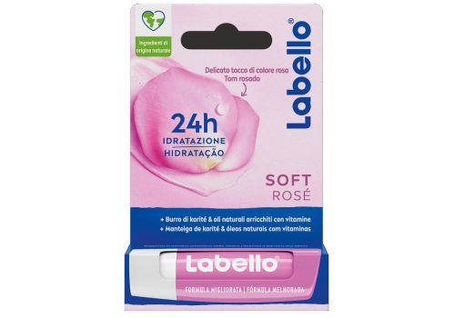 Labello Soft Rose 24h idratazione 5,5ml