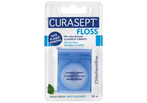 CURASEPT FLOSS FILO INTERDENTALE CLASSICO CERATO 50M