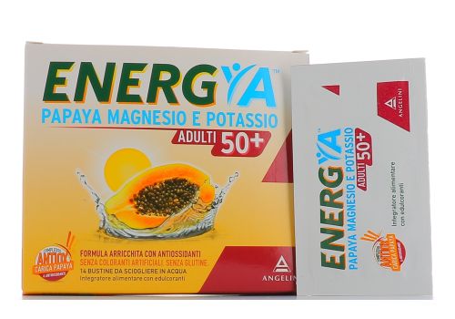 ENERGYA PAPAYA MAGNESIO E POTASSIO ADULTI 50+ 14BST