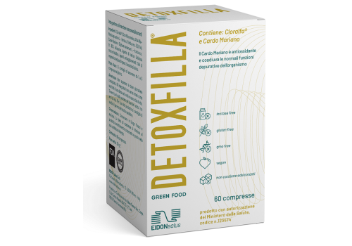 Detoxfilla integratore depurativo 60 compresse