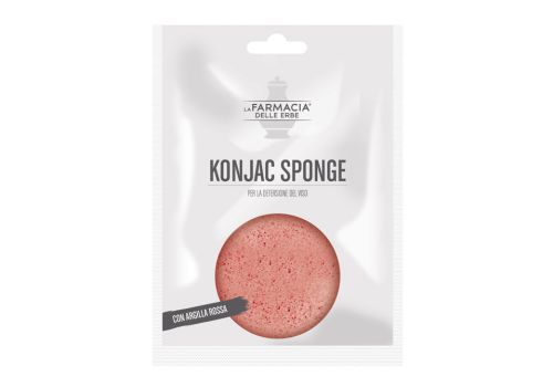 Fde konjac sponge argilla rossa 1 pezzo