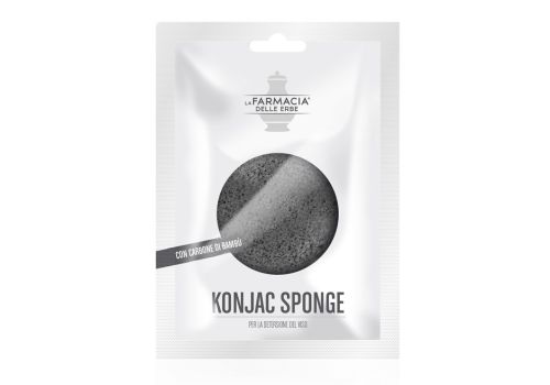 Fde konjac sponge carbone di bambù 1 pezzo
