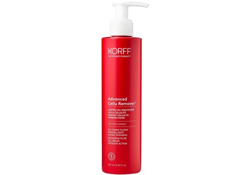 KORFF ADVANCED CELLU REMOVER GEL CREMA FLUIDO RIMODELLANTE 250ML