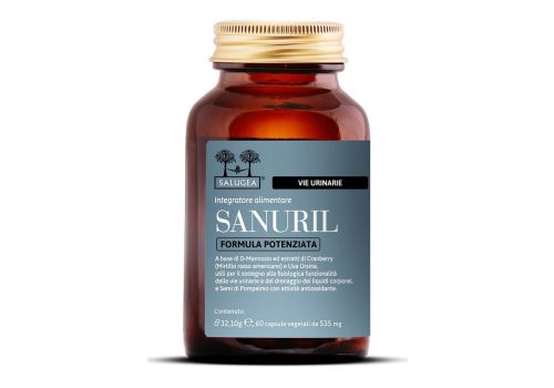 Sanuril Formula Potenziata integratore per il benessere delle vie urinarie 60 capsule