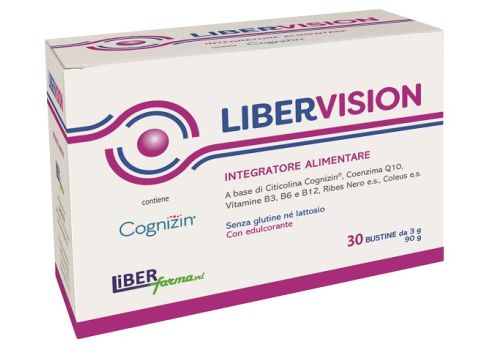 Libervision integratore per il benessere della vista 30 bustine da 3 grammi