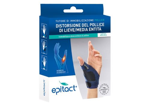 Epitact tutore di immobilizzazione pollice mano sinistra taglia s