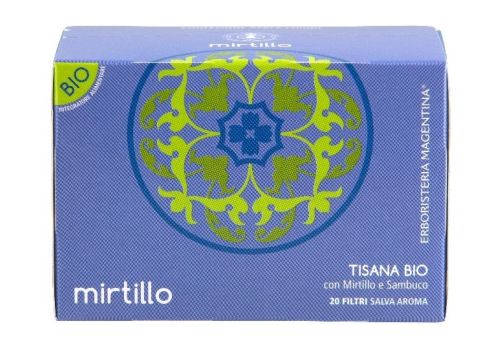 Tisana biologica al mirtillo 20 filtri