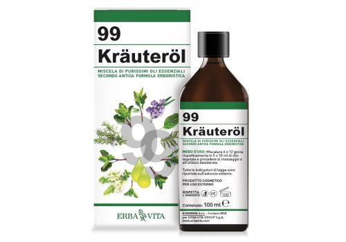 Krauterol 99 Forte Liquido miscela di oli esenziali 100ml