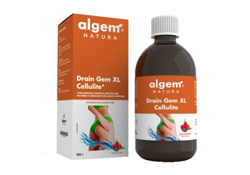 Drain gem Xl cellulite gusto frutti rossi soluzione orale 500ml