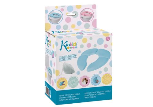 Kiokids riduttore wc per bambini 30cm colore rosa
