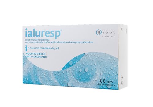 Ialuresp soluzione isotonica per la detersione del naso 15 flaconcini