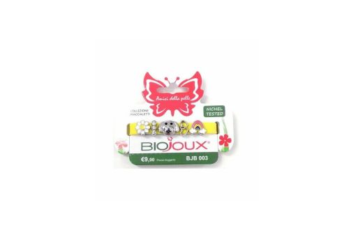Biojoux Charms Yellow braccialetto in silicone