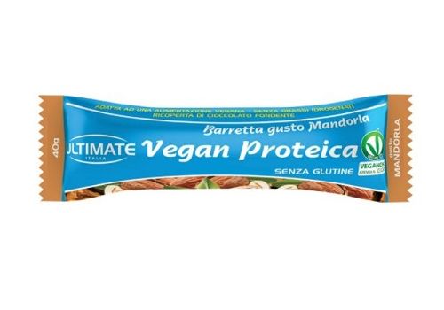 Ultimate barretta proteica senza glutine gusto mandorla 40 grammi