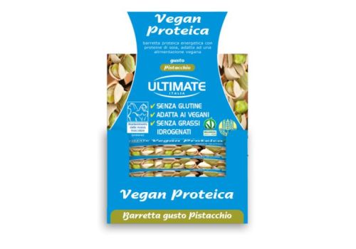 Ultimate vegan barretta proteica gusto pistacchio 24 pezzi