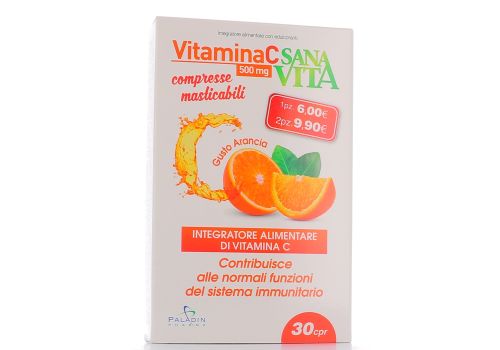 SANAVITA VITAMINA C 30CPR MASTICABILI