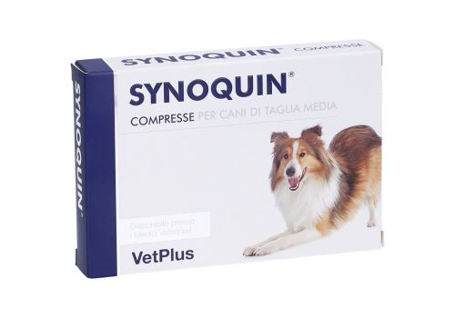 Synoquin Efa M mangime complementare per la funzione articolare dei cani medi 30 compresse