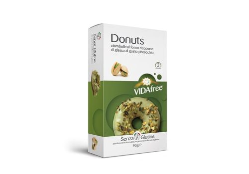 Donuts al pistacchio con glassa senza glutine 90 grammi