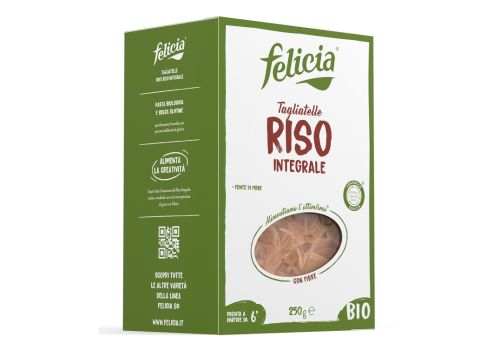 Felicia tagliatelle di riso integrale 250 grammi