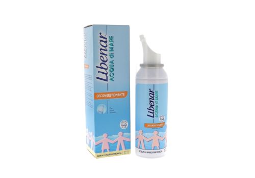 Libenar acqua di mare ipertonica decongestionante con punta morbida spray 100ml
