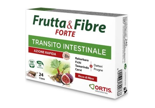 FRUTTA & FIBRE FORTE 24CUBETTI