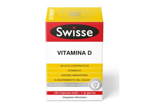 SWISSE VITAMINA D3 100CPS