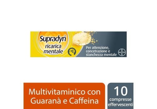 SUPRADYN RICARICA MENTALE 10CPR