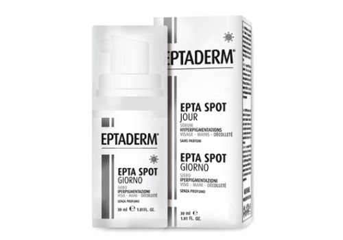 Epta Spot giorno crema giorno depigmentante crema giorno per viso mani e décolleté 30ml