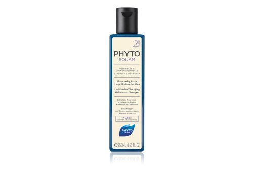 Phyto Phytosquam Shampoo Antiforfora Purificante Per Cuoio Capelluto Grasso 250 ml