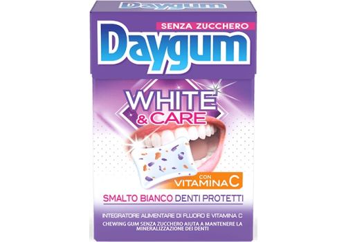 DAYGUM WHITE&CARE SENZA ZUCCHERO 29G