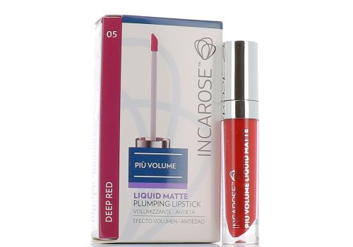 INCAROSE PIU' VOLUME LIQUID MATTE DEEP RED 05 4ML