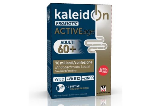Kaleidon Probiotic Active Age integratore a base di fermenti lattici 14 bustine