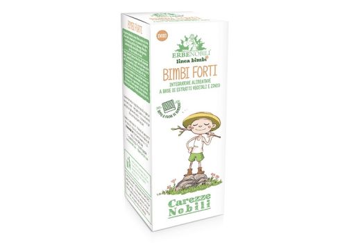 Bimbi Forti Carezze Nobili integratore ad azione immunostimolante soluzione orale 150ml