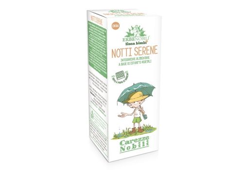 Notti Serene integratore per la funzionalità delle vie urinarie dei bambini soluzione orale 150ml