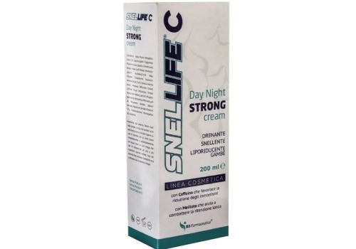 Snellife C Day Night Strong crema corpo drenante snellente liporiducente gambe 200ml