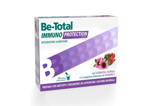 Be-Total Immuno Protection Integratore Alimentare Difese Immunitarie Vitamina B Zinco 14 Bustine