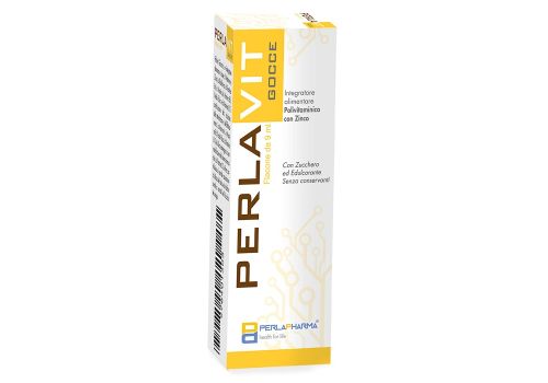 Perlavit integratore multivitaminico con zinco gocce orali 9ml