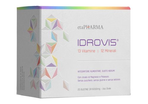 Idrovis integratore di vitamine e minerali 20 bustine