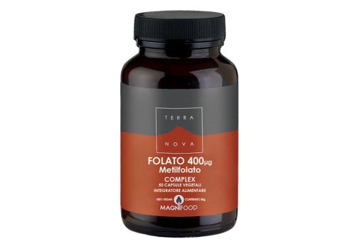 Terranova Complex Folato 400 integratore per gravidanza e allattamento 50 capsule 
