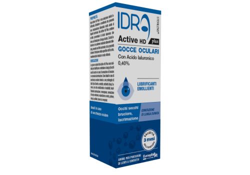 Idra Active HD Plus gocce oculari lubrificanti ed emollienti 10ml