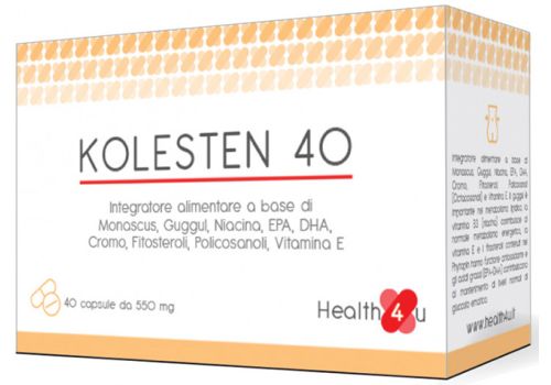 Kolesten 40 integratore per il controllo del colesterolo 90 capsule