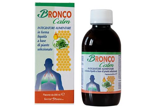 Bronco Calm integratore per la tosse e il benessere dele vie aeree sciroppo 200ml