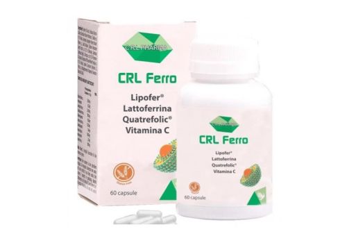 CRL Ferro integratore di ferro con vitamine e minerali 60 capsule