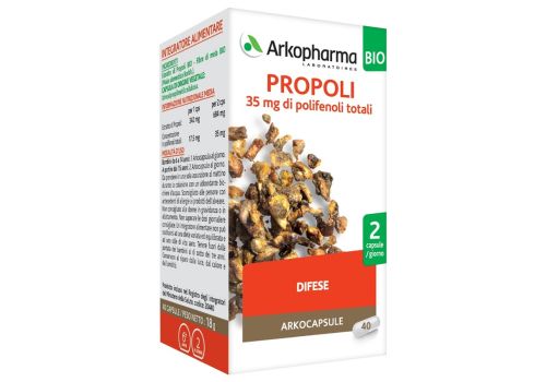 Propoli integratore per il benessere del sistema immunitario 40 capsule