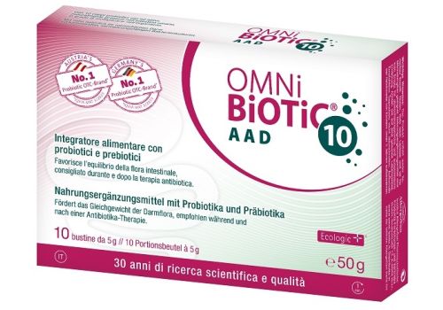 Omni Biotic 10 AAD integratore di fermenti lattici 10 bustine da 5 grammi