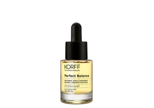 KORFF PERFECT BALANCE OLIO SECCO VISO 15ML