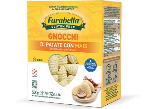 Farabella gnocchi di patate e mais senza glutine 500 grammi