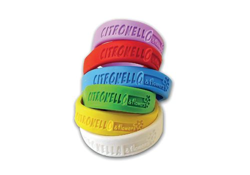 CITRONELLO BRACCIALETTI ALL'OLIO DI CITRONELLA 5PZ