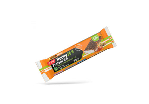 Rocky 36% barretta proteica gusto caramel 50 grammi