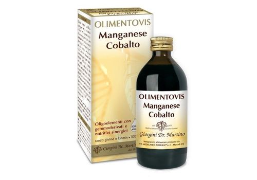Olimentovis Manganese Cobalto  integratore per la funzione muscolare e psicologica soluzione orale 200ml