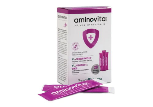 Aminovita Plus Difese integratore per il sistema immunitario 20 stick